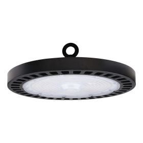 PEAK | LED Round High Bay | 100 Watt | 14500 Lumens | 5000K | 120-277V | Dimmable | Black Housing | IP65 | UL & DLC Listed